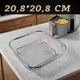 Решетка для аэрогриля 20,8×20,8 см — сетчатая для хрустящей корочки - изображение 2