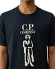 Футболка C.P. Company The Metropolis Series (L). Футболка C.P. Company в чёрном цвете. - изображение 3
