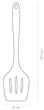 Кухонная лопатка с прорезями Vinzer Culinary 30 см 50662 - изображение 3