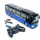 Радіокерований автобус 38 см синій Tour Bus 2.4GHz з акумулятором 3.7V, світло фар, 3+ - зображення 1