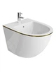 Біде Lavita Sofi With Gold Line 49x36,5 підвісне (5900378325109) (00140535) - изображение 1