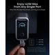 Зарядний пристрій Anker 3xUSB-C PD3.1 160W GaNPrime w Display silver (A2687341) ANKER A2687341 972278 - зображення 6