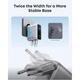 Зарядний пристрій Anker 2xUSB-C PD100W + 1xUSB GaN w Display + cable USB-C silver (B121BG41) ANKER B121BG41 972272 - зображення 6