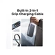 Батарея универсальная Ugreen 20000mAh 45W with Built-in Cable (PB536 55988B) UGREEN PB536 55988B 971614 - изображение 6