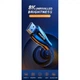 Кабель мультимедійний HDMI M to HDMI M 5.0m braided HD140 black Ugreen (80405) UGREEN 80405 972607 - зображення 2