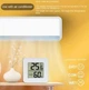 Цифровий міні термометр-гігрометр з LCD-дисплеєм, вимірювач температури та вологості, батарейка в комплекті (білий) - зображення 8