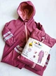 Дождевик детский комбинезон на флисе Kuniboo 98-104 см грязепруф для девочек 392887 - изображение 2
