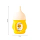 Бутылка для кормления котят и щенков Lesko 2404SPBL8061 80 мл с соской Yellow - изображение 5