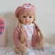 Реалістична Кукла Реборн 55 см повністю силіконова Doll Reborn Baby Born К0100307 - зображення 5