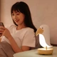 Настільний LED нічник Тукан LJC-164 з USB-С та регулюванням яскравості Білий (2122436) - зображення 3
