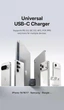 Сетевое зарядное устройство 45W Baseus EnerFill FN22 GaN Type-C Fast Charger быстрая зарядка QC3.0/PD3.0 EO0123300 Black - изображение 3