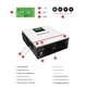 Гібридний інвертор ECGSOLAX 1KW-12v 1000 Вт 220 В, струм заряду 80А, MPPT(20-150В) - зображення 4