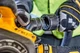 Аккумуляторный штроборез DeWALT DCG200NT, без акб и з/у, 2 алмазных диска, 4 шайбы, долото, чемодан TSTAK (DCG200NT) - изображение 7
