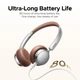 Навушники UGREEN HP207 Studio Plus Active Noise Cancelling Bluetooth 6.0 Over-Ear Silver Brown (75629) - зображення 6