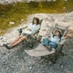 Крісло-шезлонг складане Naturehike CNK2550JJ023 Nightfall T05, сталь, хакі - зображення 9