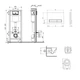Готовое решение Qtap для ванной комнаты: подвесной унитаз Jay Ultra Quiet 520x360x320 + комплект инсталляции Nest 4 в 1 (линейная клавиша White) - изображение 2