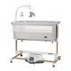 Детская приставная кроватка с автоукачиванием CARRELLO Bloom CRL-10304 Silk Beige с рождения - изображение 1