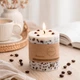 Аромасвеча «Coffee» 280 г, 7,5x8,5 см (Ароматическая свеча для дома) - изображение 8