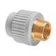 Муфта ЗР Koer K0097.PRO.WN - 25х3/4М PPR (KR6226) - зображення 1