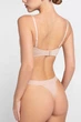 Бюстгальтер-балконет без косточек с тройным push-up Giulia L1523A 80C Beige-Бежевый, бюстгальтер с регулируемыми бретелями, базовое нижнее белье - изображение 4