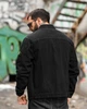 Чоловіча демісезонна джинсова куртка Stone Island 3XL чорна (95211) - зображення 6