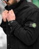 Чоловіча демісезонна джинсова куртка Stone Island 3XL чорна (95211) - зображення 10