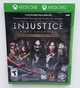 Диск для XBOX One / XBOX 360 - Injustice Gods Among Us Ultimate Edition, русские субтитры, Б/У - изображение 1