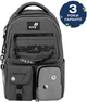 Рюкзак мужской Kite 2587M Серый 42x29x17см городской молодежный 17 л Ортопедическая спинка 2 передних кармана (K26-2587M-4) - изображение 1