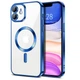 Чохол Fiji Chrome для Apple iPhone 11 з MagSafe та захистом камер Blue - зображення 1
