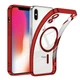 Чехол Fiji Chrome для Apple iPhone XS с MagSafe и защитой камер Red - изображение 1