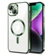 Чехол Fiji Chrome для Apple iPhone 13 с MagSafe и защитой камер Green - изображение 1