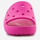 Детские шлепанцы для девочки Crocs Classic Slide v2 K 209422-6UB 33-34 (J2) Розовые (196265548972) - изображение 3