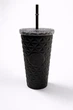 Термочашка Starbucks 800 мл з нержавіючої сталі, з трубочкою, для холодних і гарячих напоїв Чорний - зображення 1