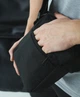 Месенджер через плече спортивна на кожен день / Прямокутна сумка чоловіча тканинна Чорна - зображення 2