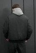 Бомбер Staff raw dark gray oversize XS (BZP0357) - зображення 2