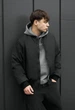 Бомбер Staff ion2 black oversize M (BZP0373) - зображення 1