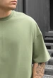 Футболка Staff green oversize S - изображение 3