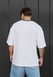 Футболка Staff white logo oversize XL - изображение 2