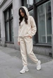 Жіночий спортивний костюм Staff nex milk oversize fleece XS - зображення 1