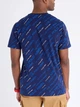 Футболка хлопковая длинная мужская U.S. Polo Assn 11T0076-2X00A(Classic Navy) M Синяя с принтом (786662476949) - изображение 2