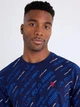 Футболка хлопковая длинная мужская U.S. Polo Assn 11T0076-2X00A(Classic Navy) M Синяя с принтом (786662476949) - изображение 4