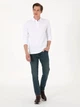 Поло довге чоловіче Pierre Cardin G021SZ082-000-2314481 (beyaz) 2XL Біле (8683859229956) - зображення 3