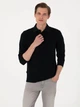 Поло длинное мужское Pierre Cardin G021SZ082-000-2314481(Siyah) XL Черное (8683859229840) - изображение 1