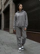 Жіночий спортивний костюм Staff nex gray oversize fleece S - зображення 1