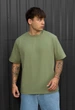 Футболка Staff green oversize XS - зображення 1