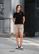 Жіночі шорти Staff beige oversize S - изображение 4