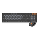 Комплект беспроводной клавиатуры и мыши Fantech Go WK895 Silent Click EN для ПК, Ноутбука, ТВ, 1600 DPI, Bluetooth 2.4 Гц USB Черный - изображение 1