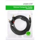 Кабель AUX Audio TRS - RCAx2 M/M 1.5м UGREEN AV102 Чорний - зображення 5