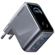 Зарядное устройство Anker 3xUSB-C PD3.1 160W GaNPrime w Display silver (A2687341) - изображение 1