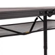Стіл Bo-Camp Melrose Oval 120x80 cm Black/Wood look (1404220) - зображення 6